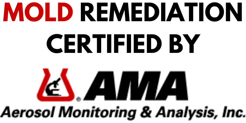 Mold remediation certified by AMA – Aerosol Monitoring & Analysis, Inc.